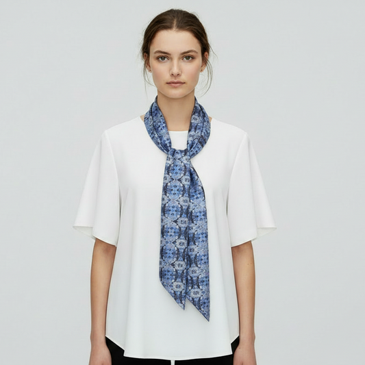 Tartan Hydrangea Gorm: The Versatile Scarf