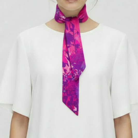Fuchsia: The Twilly Scarf