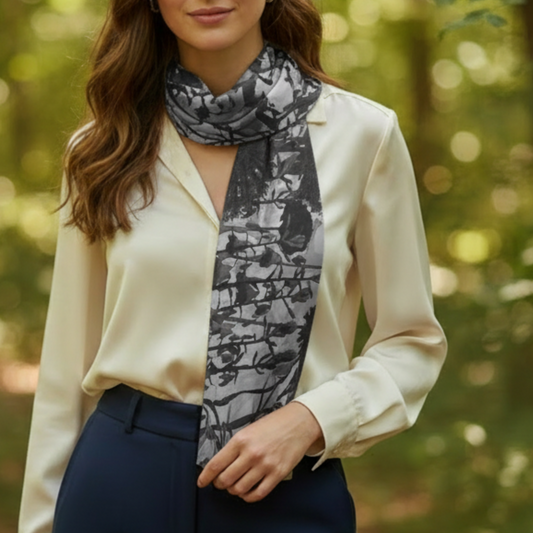 Amazing Grey: The Classic Long Scarf
