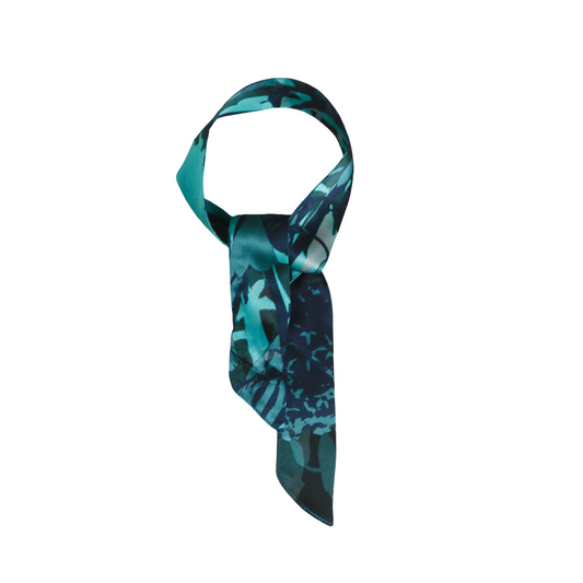 Teal: The Twilly Scarf