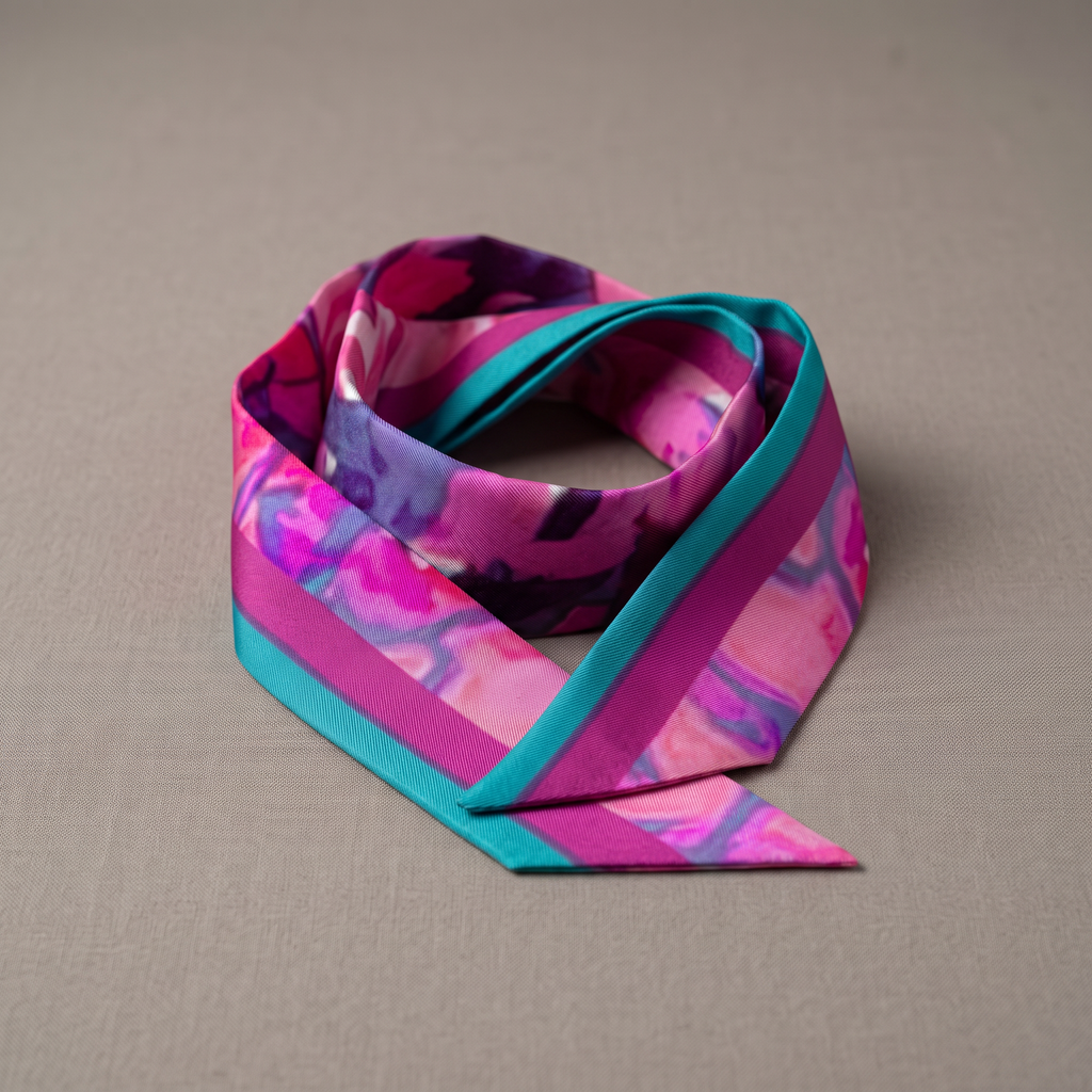 New Fuchsia: The Twilly Scarf