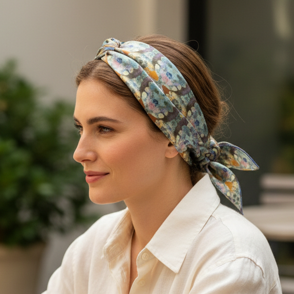Tartan Hydrangea Buidhe: The Versatile Scarf