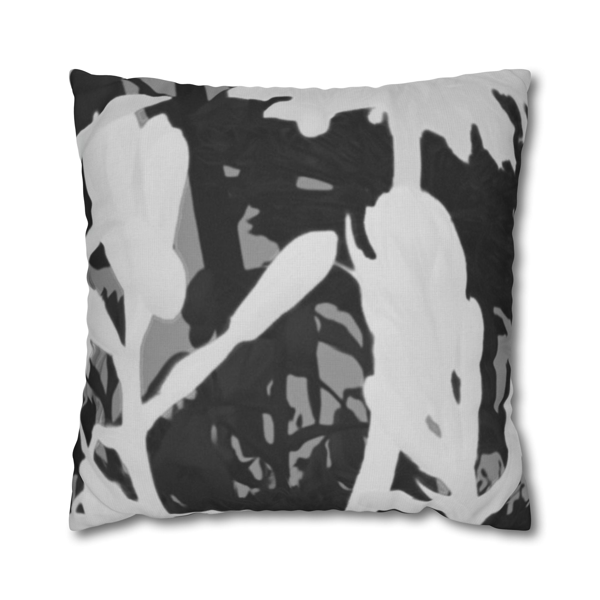 Modish Monochromes: Pillowcase