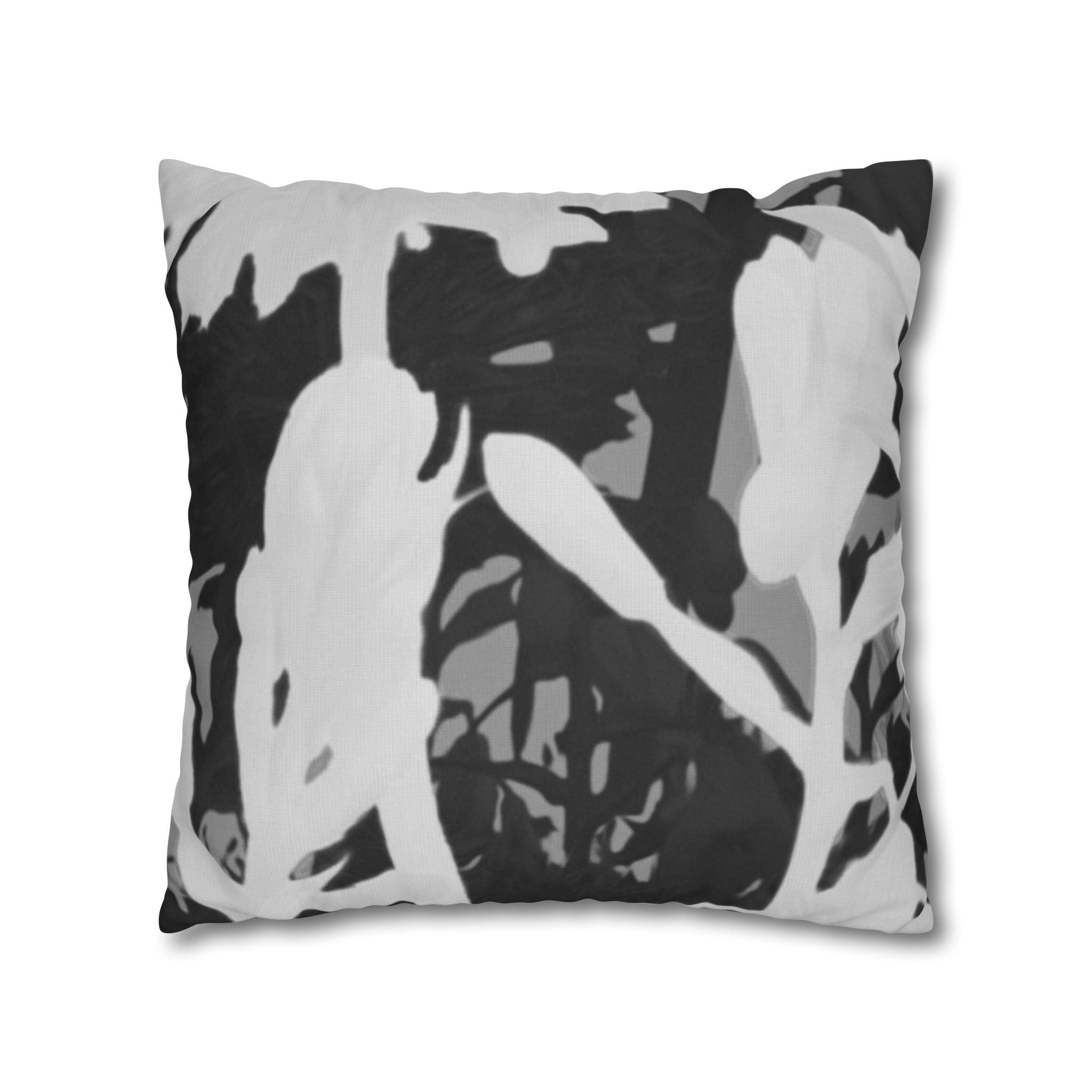 Modish Monochromes: Pillowcase