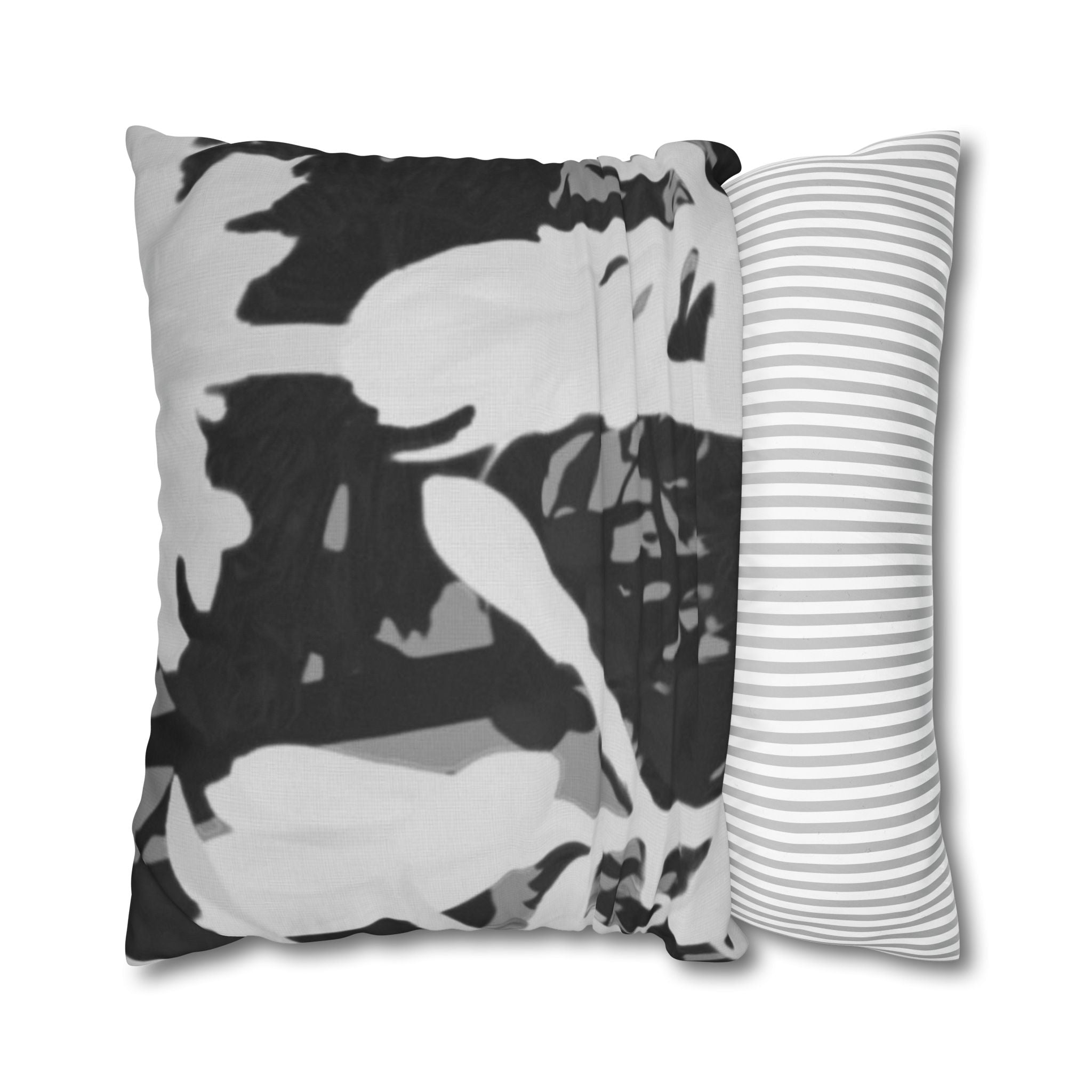 Modish Monochromes: Pillowcase