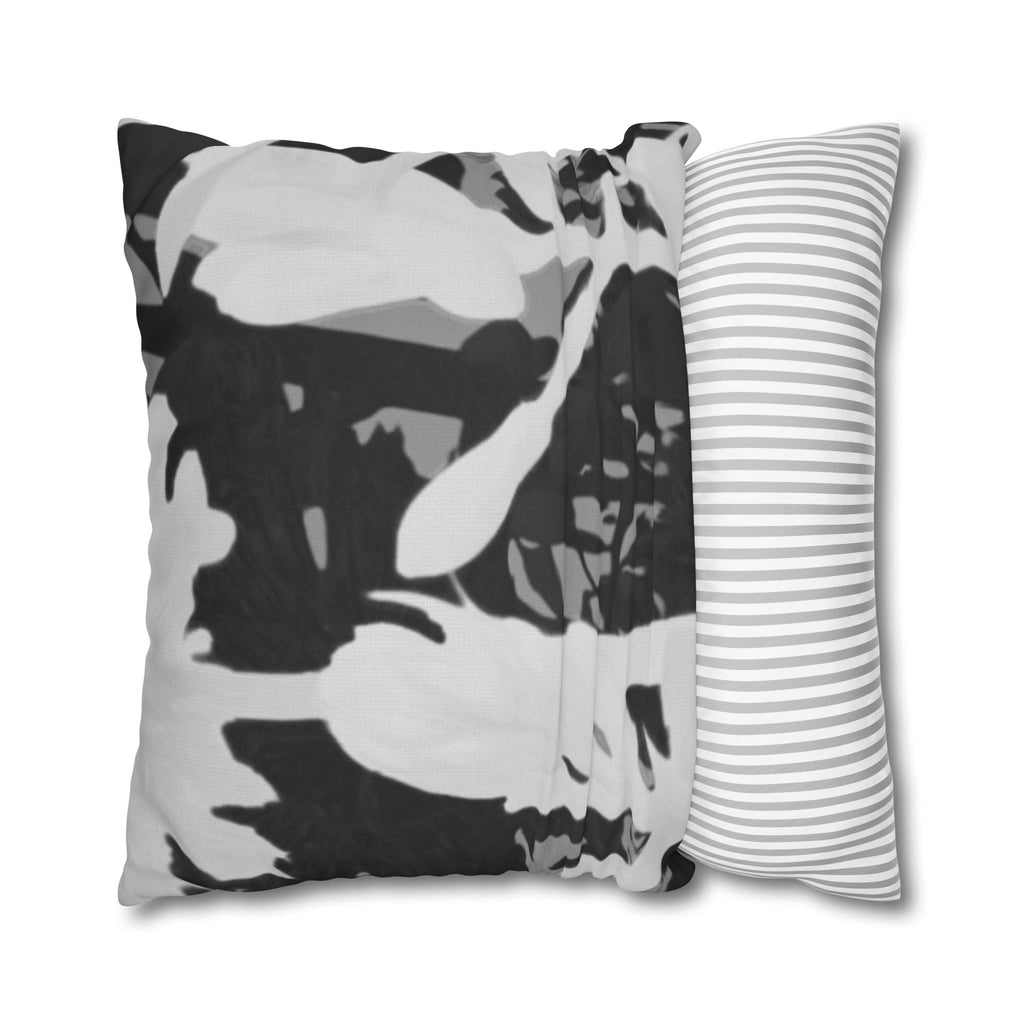 Modish Monochromes: Pillowcase