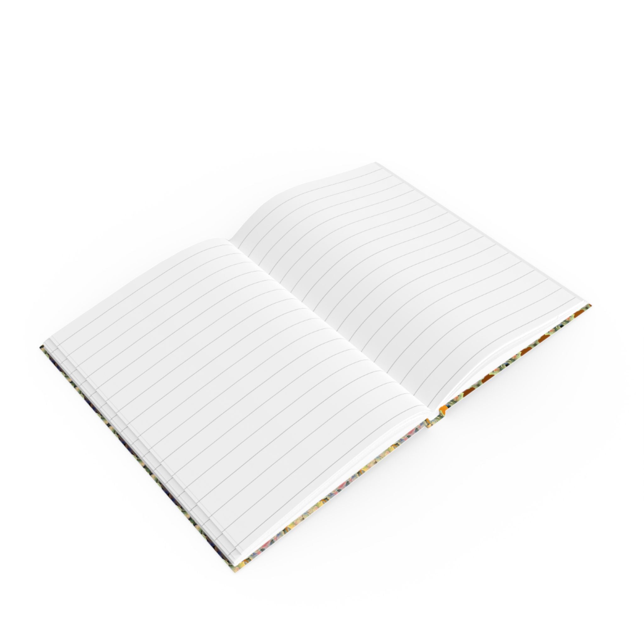 Tartan Hydrangeas Buide: Hard Backed Notebook