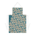 Poppy: Adult Apron Teal