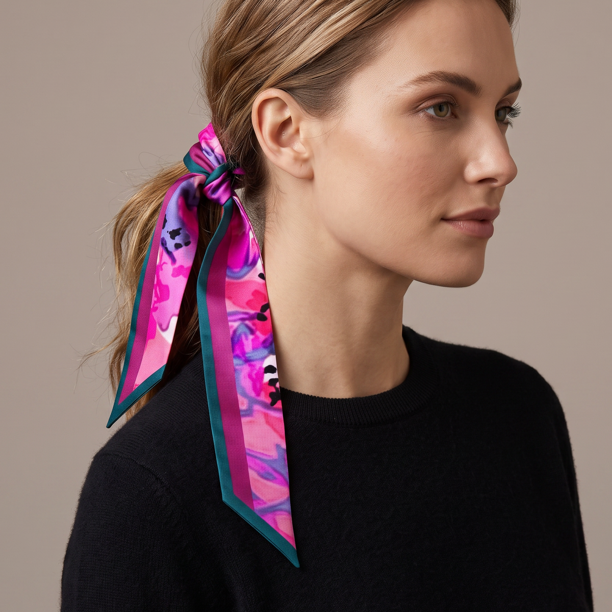 New Fuchsia: The Twilly Scarf