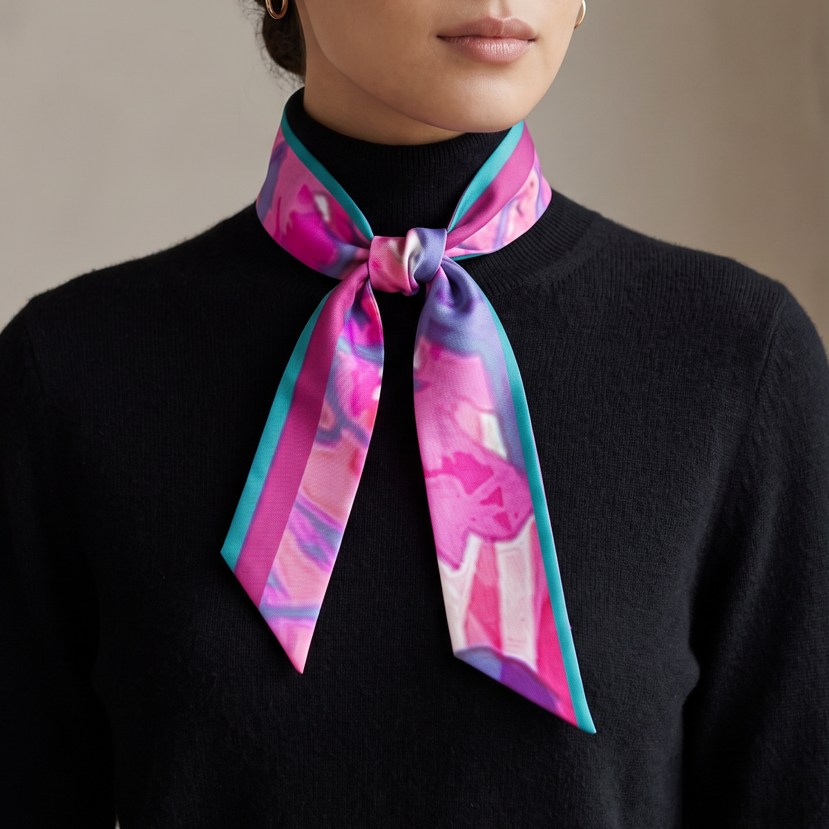 New Fuchsia: The Twilly Scarf