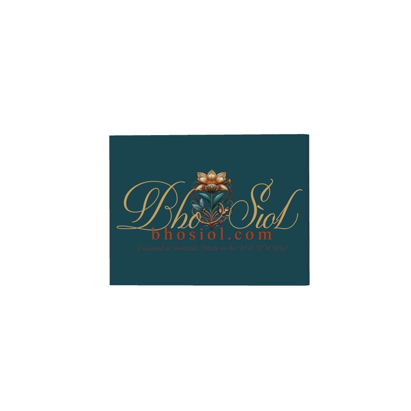 Teal: Silk-Chiffon Long Scarf