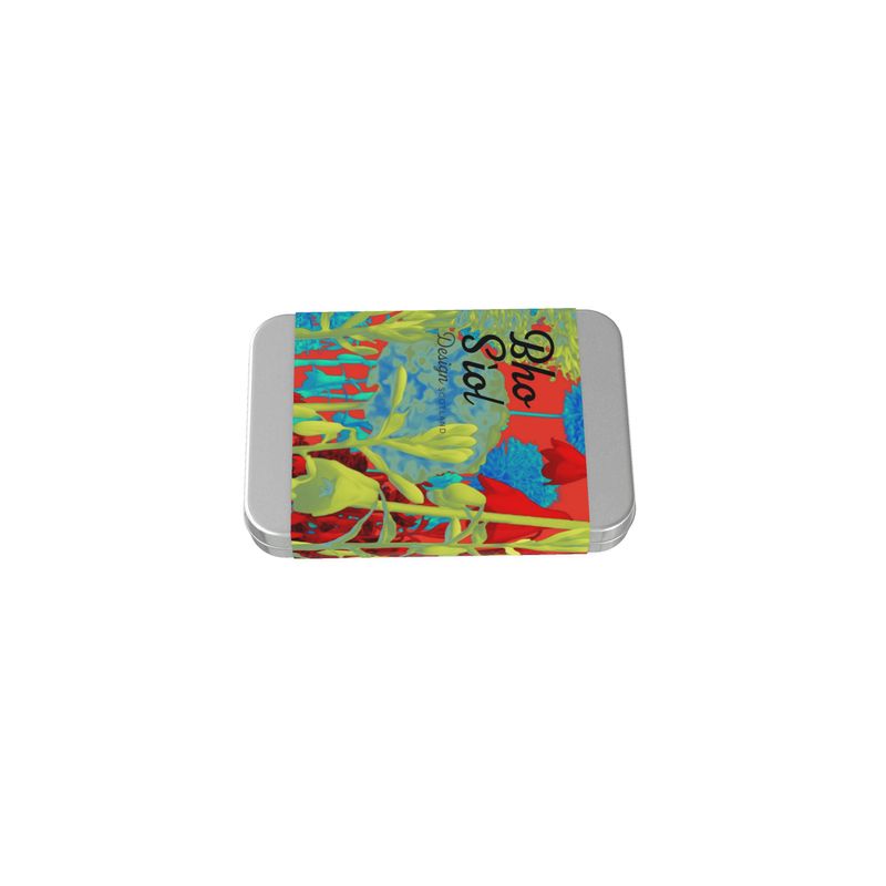 A6 Scarf Tin with Sleeve, Red