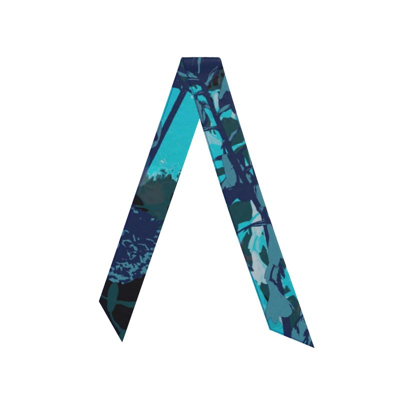 Teal: The Twilly Scarf