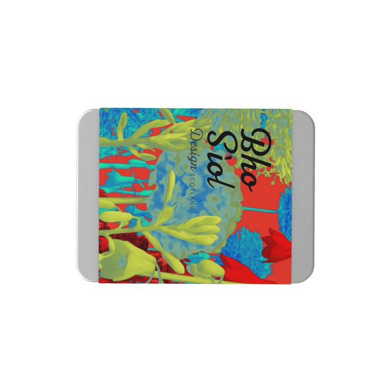 A5 Scarf Tin with Sleeve, Red
