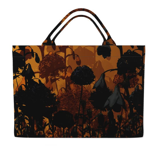 Brown Brown Carryall Tote