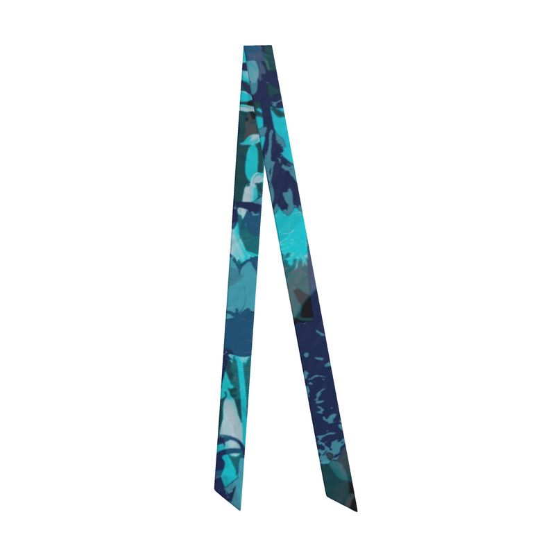 Teal: The Skinny Scarf