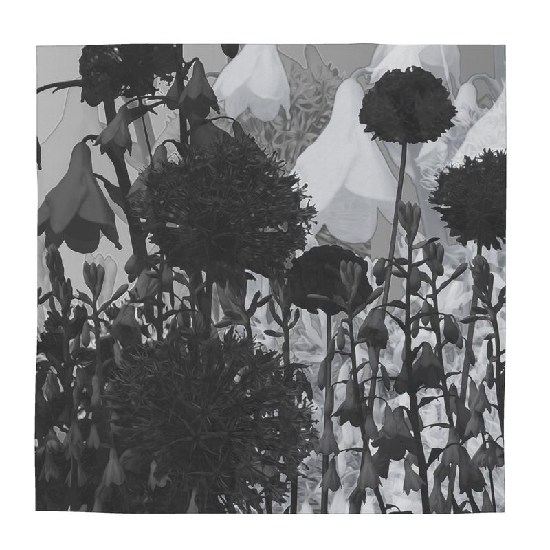 Amazing Grey: Silk-Chiffon Scarves