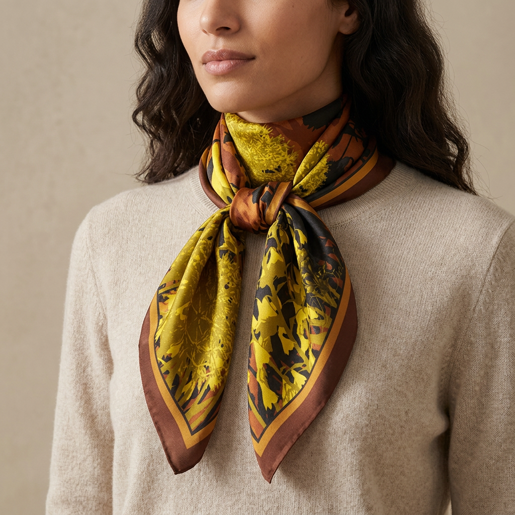 Signature Copar: The Square Scarf