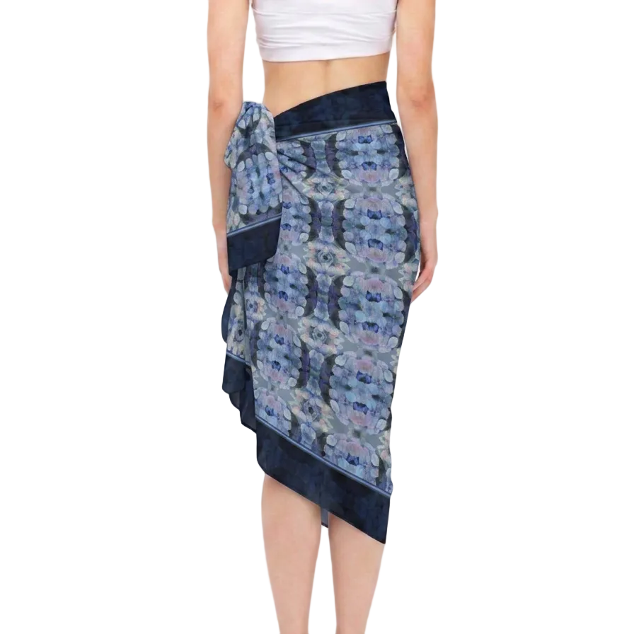 Tartan Hydrangea Gorm: The Classic Width, Shorter Sarong