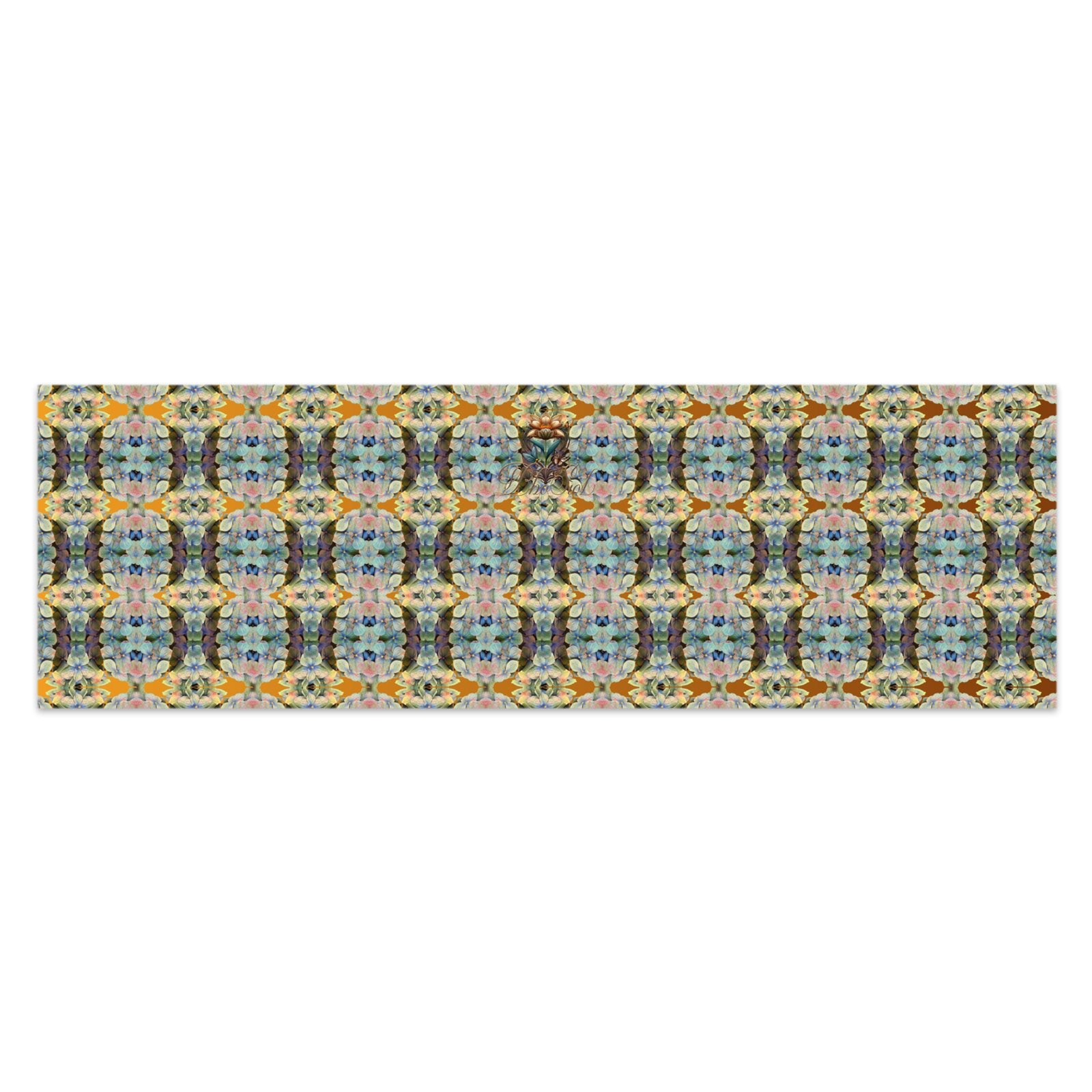 Tartan Hydrangea Buidhe: Classic Width, Shorter Sarong