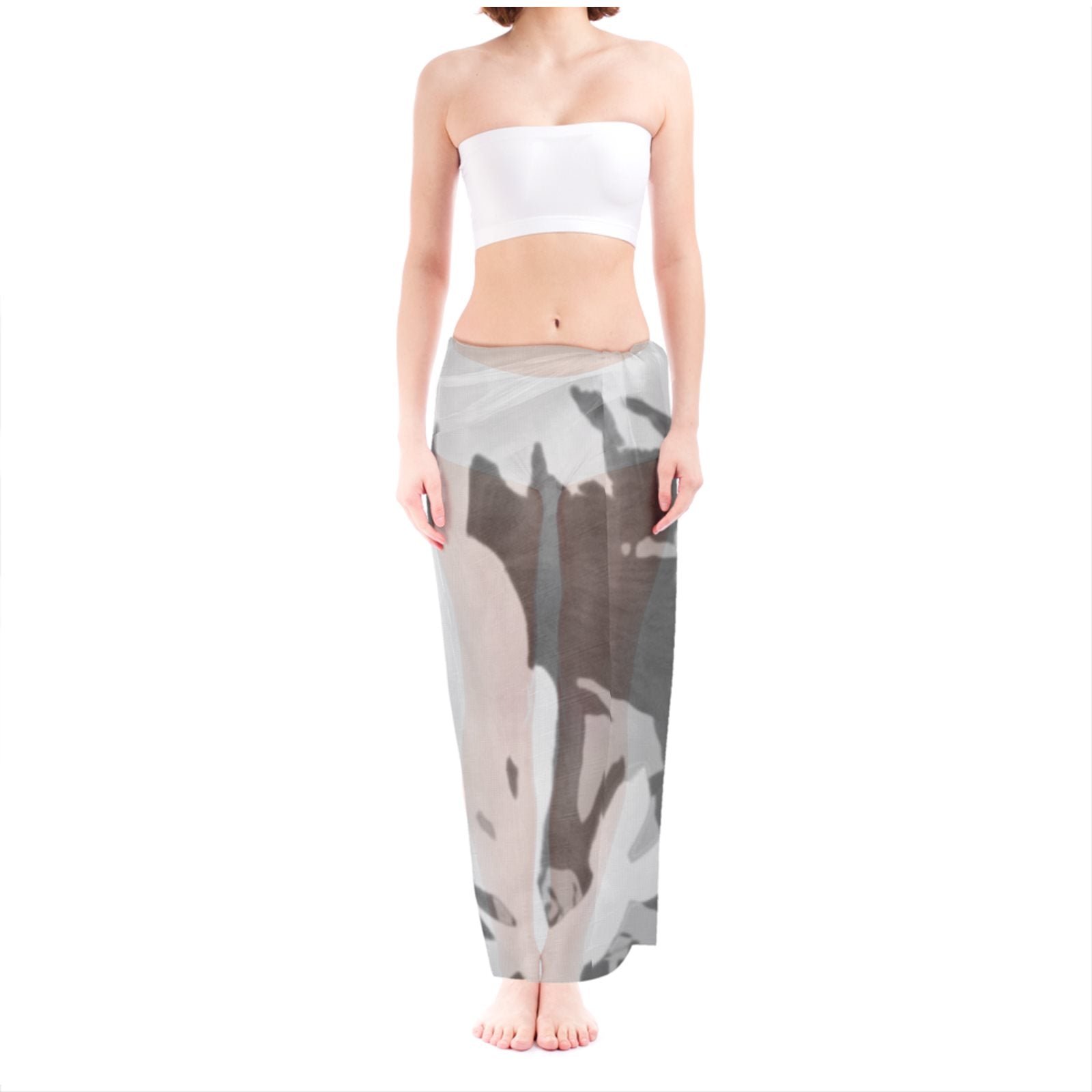 Amazing Grey: The Classic Width, Long Sarong