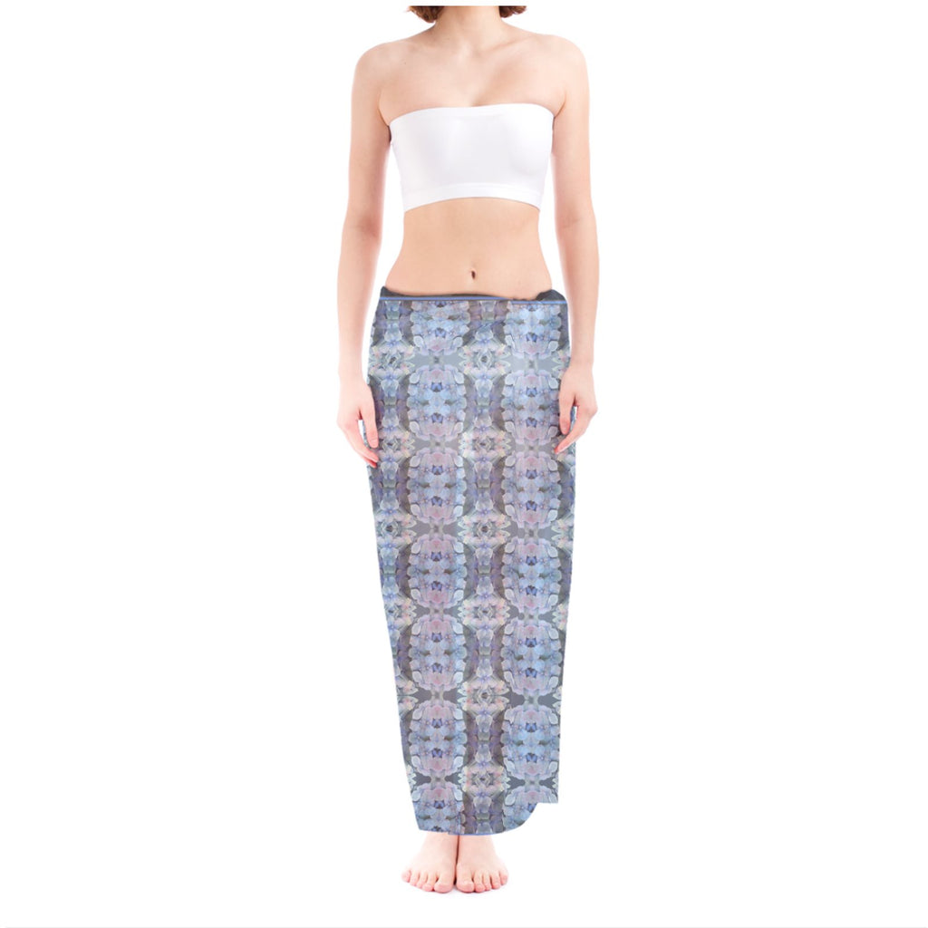 Tartan Hydrangea Gorm: The Classic Width, Sarong