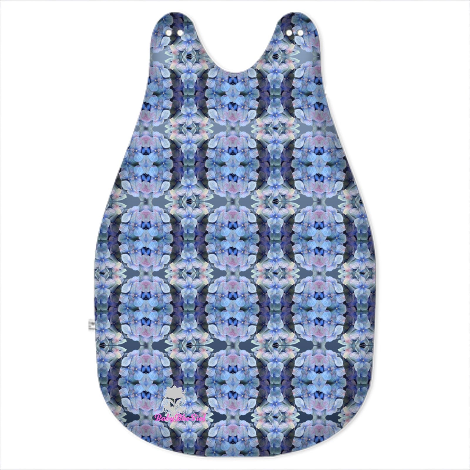Tartan Hydrangeas: Baby Sleeping Bag