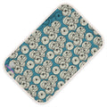 Teal Poppies: Baby Changing Mats