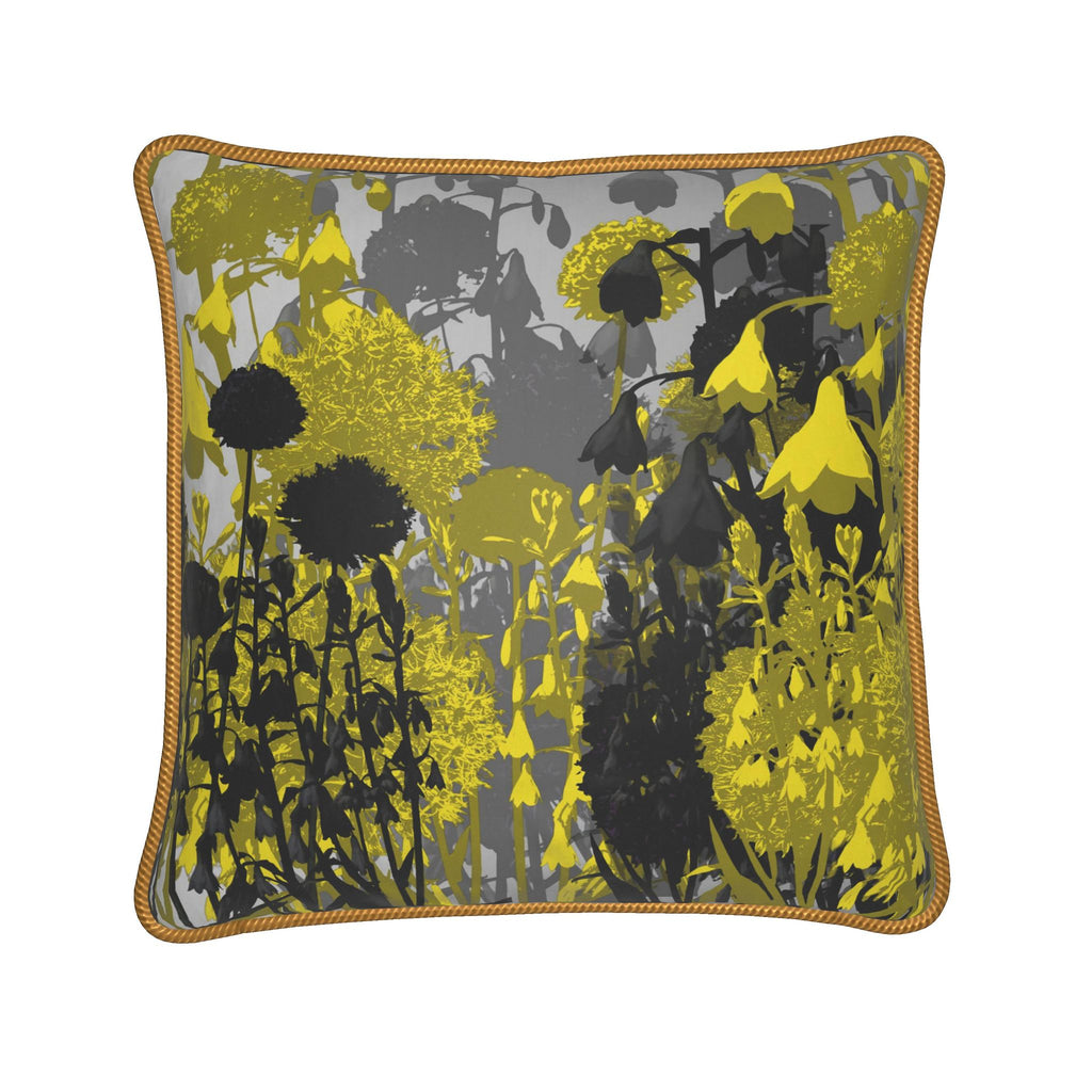 Signature Or: Silk Throw Cushions