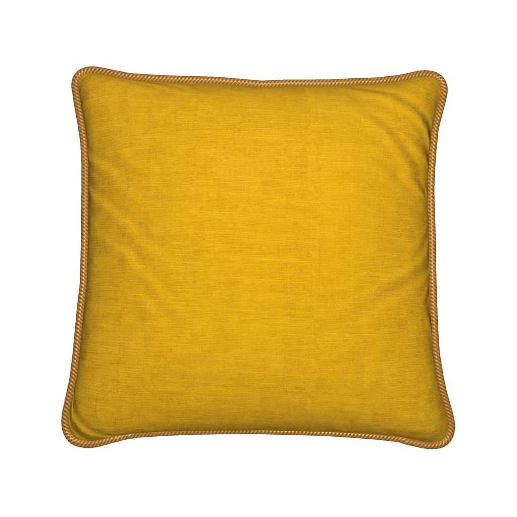 Signature Or: Silk Throw Cushions