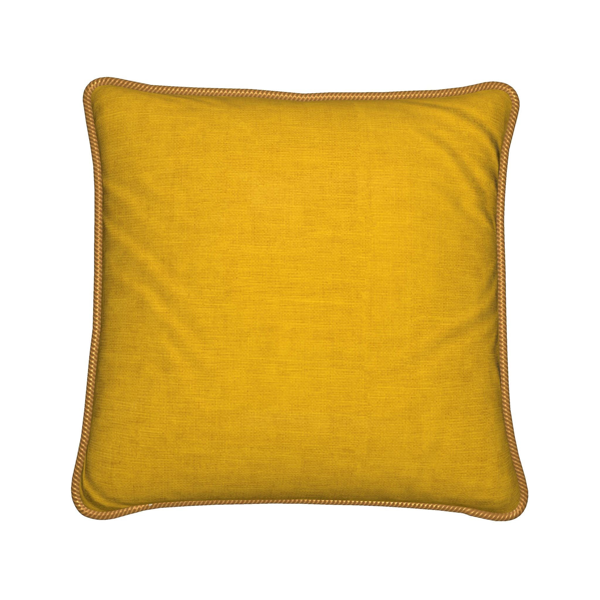Signature Or: Silk Throw Cushions