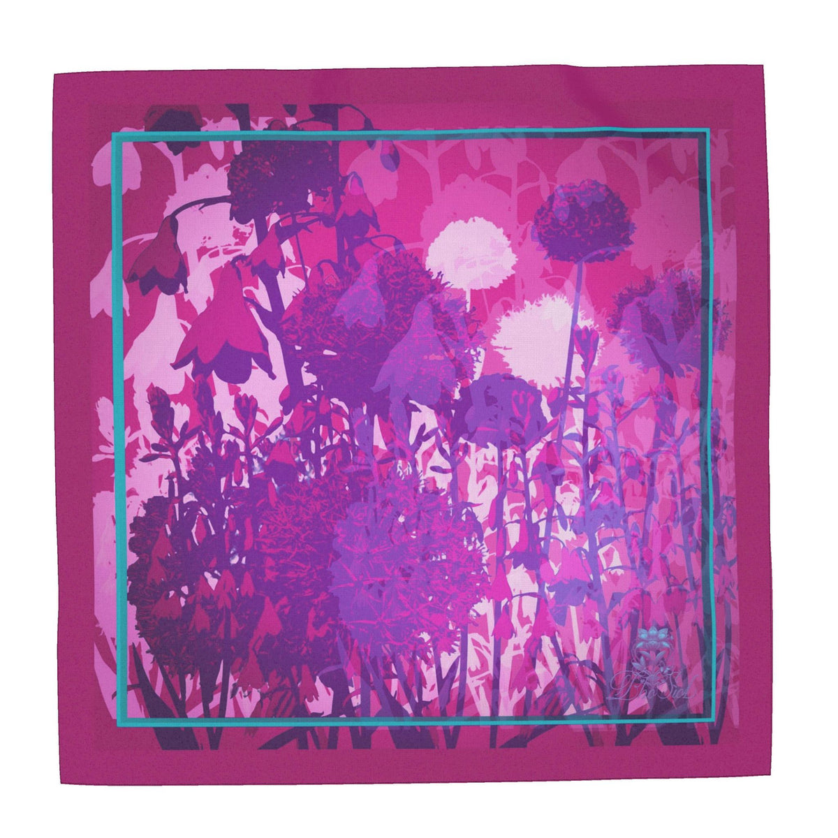 Fuchsia: The Square Scarf