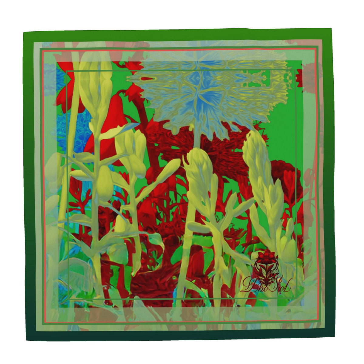 A’ ghrian Uaine: Square Scarf
