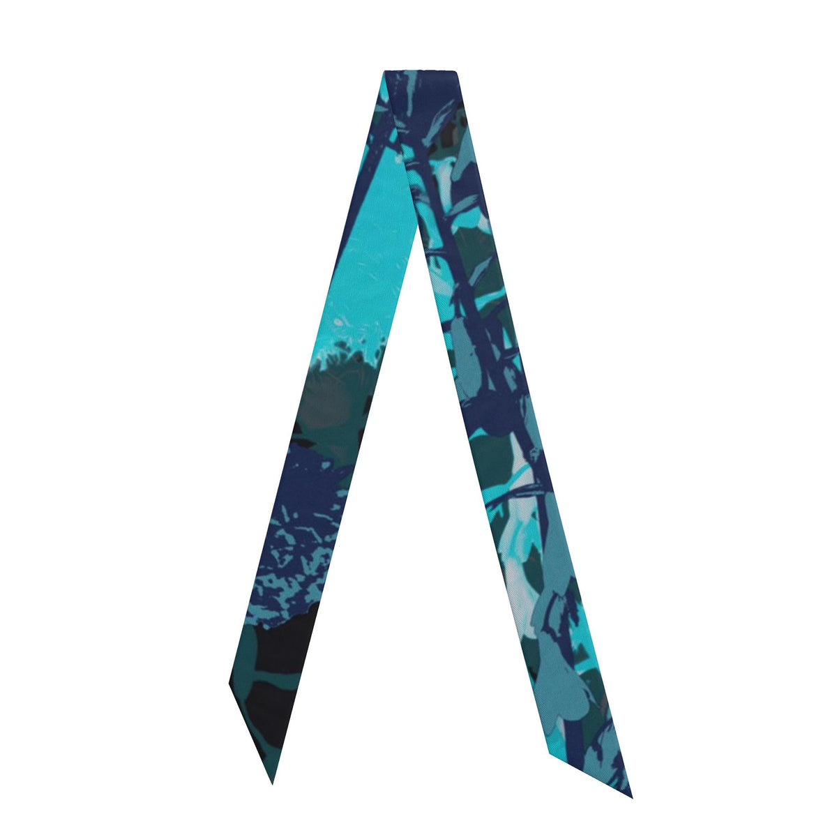 Teal: The Skinny Scarf