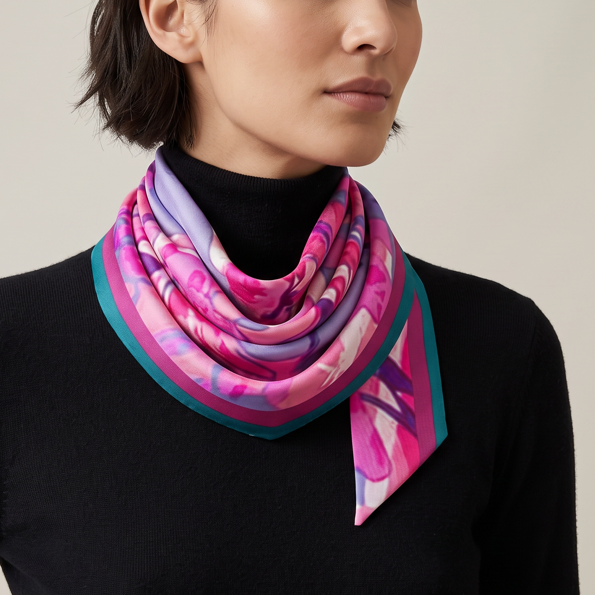 New Fuchsia: The Long Skinny Scarf