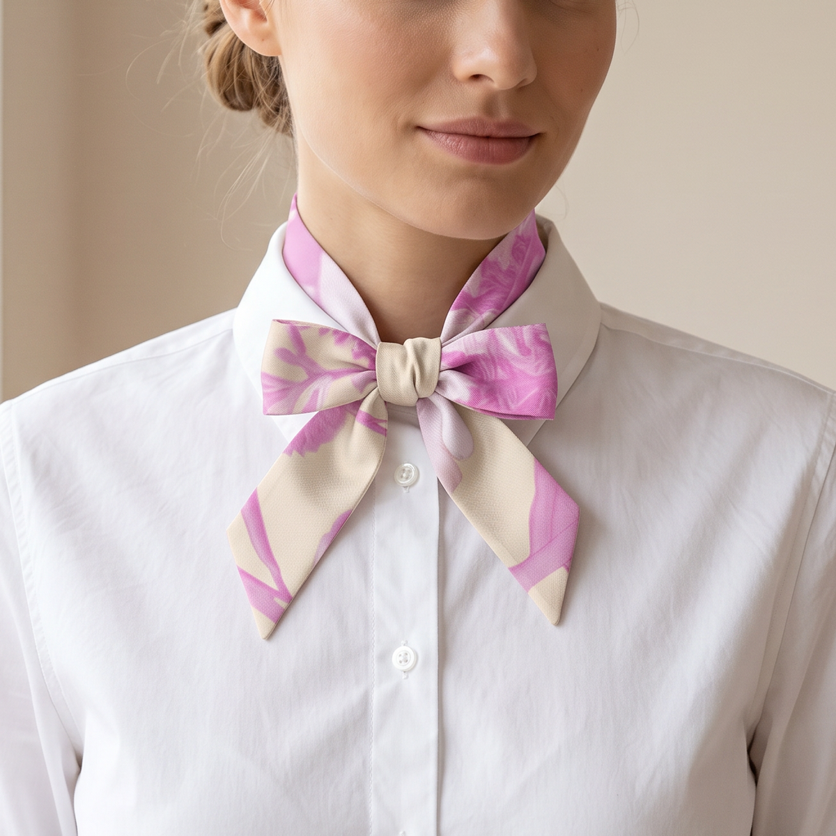 New Prairie Pink: The Twilly Scarf