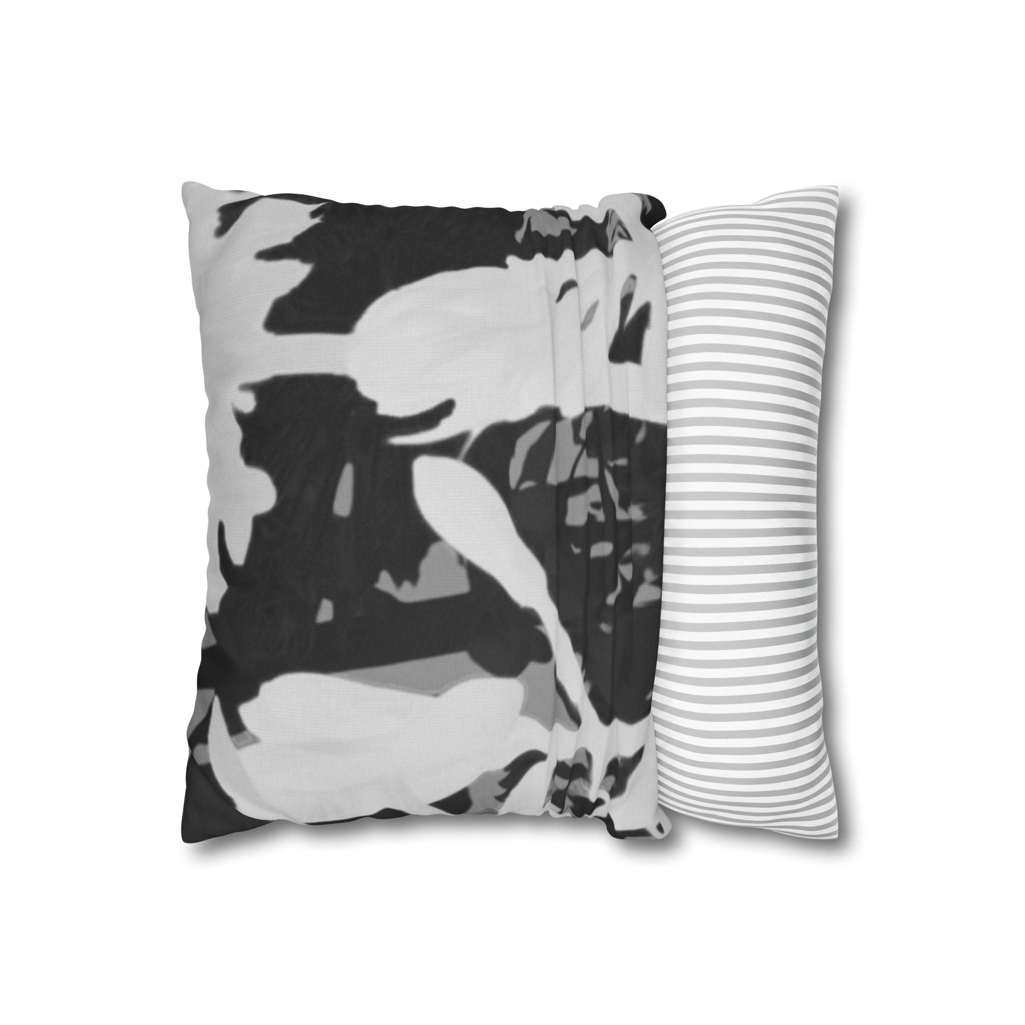 Modish Monochromes: Pillowcase