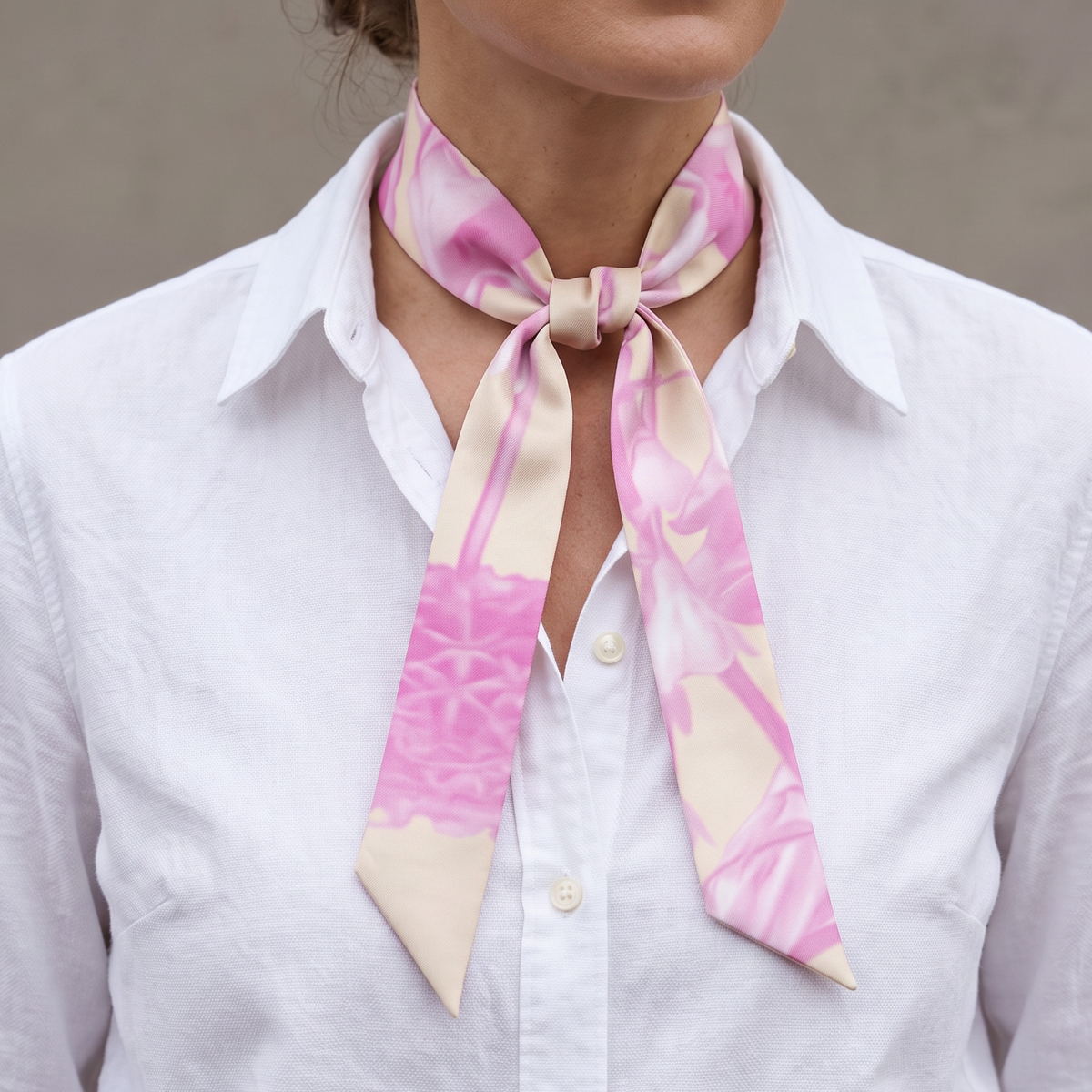 New Prairie Pink: The Twilly Scarf