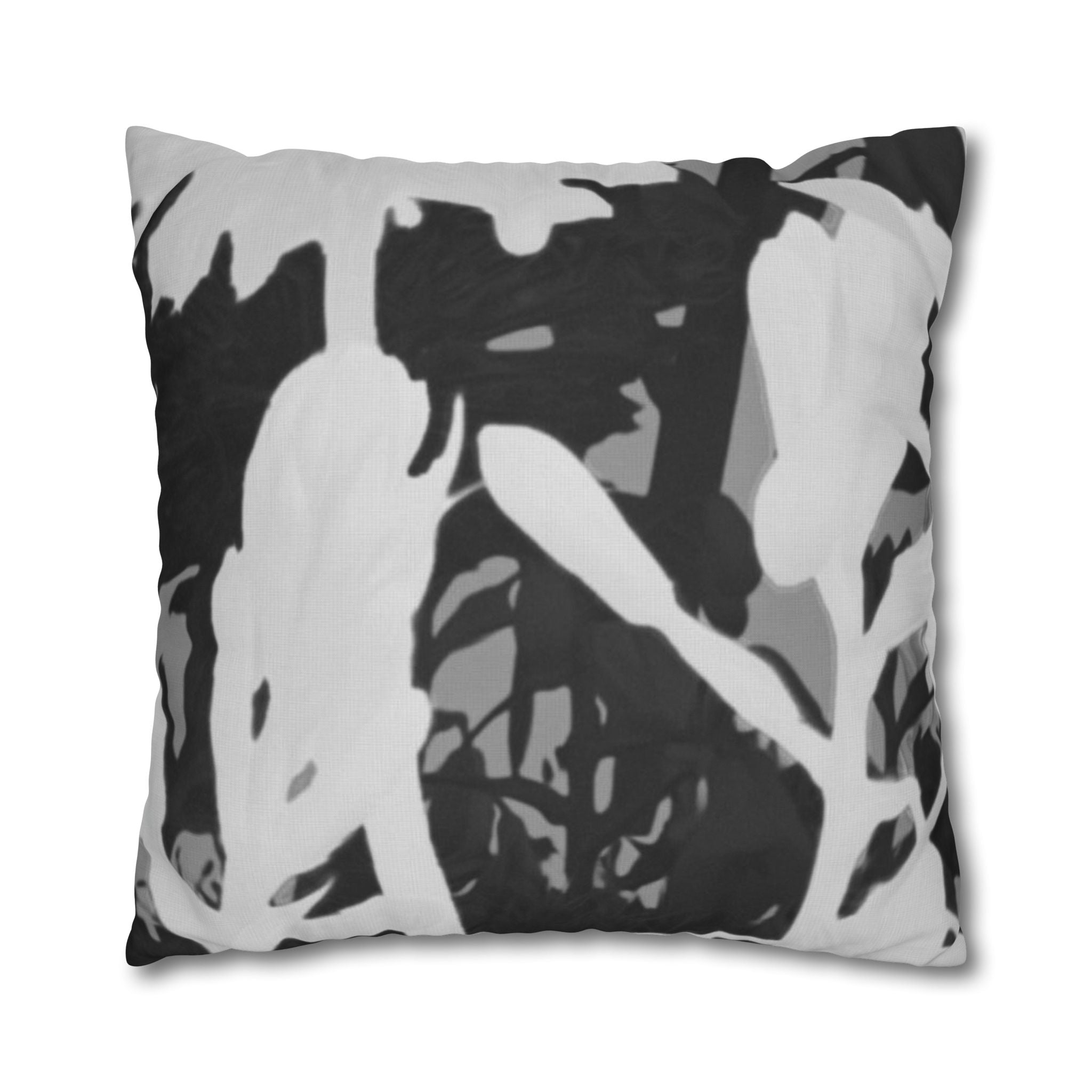 Modish Monochromes: Pillowcase