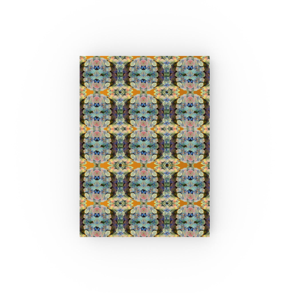 Tartan Hydrangeas Buide: Hard Backed Notebook
