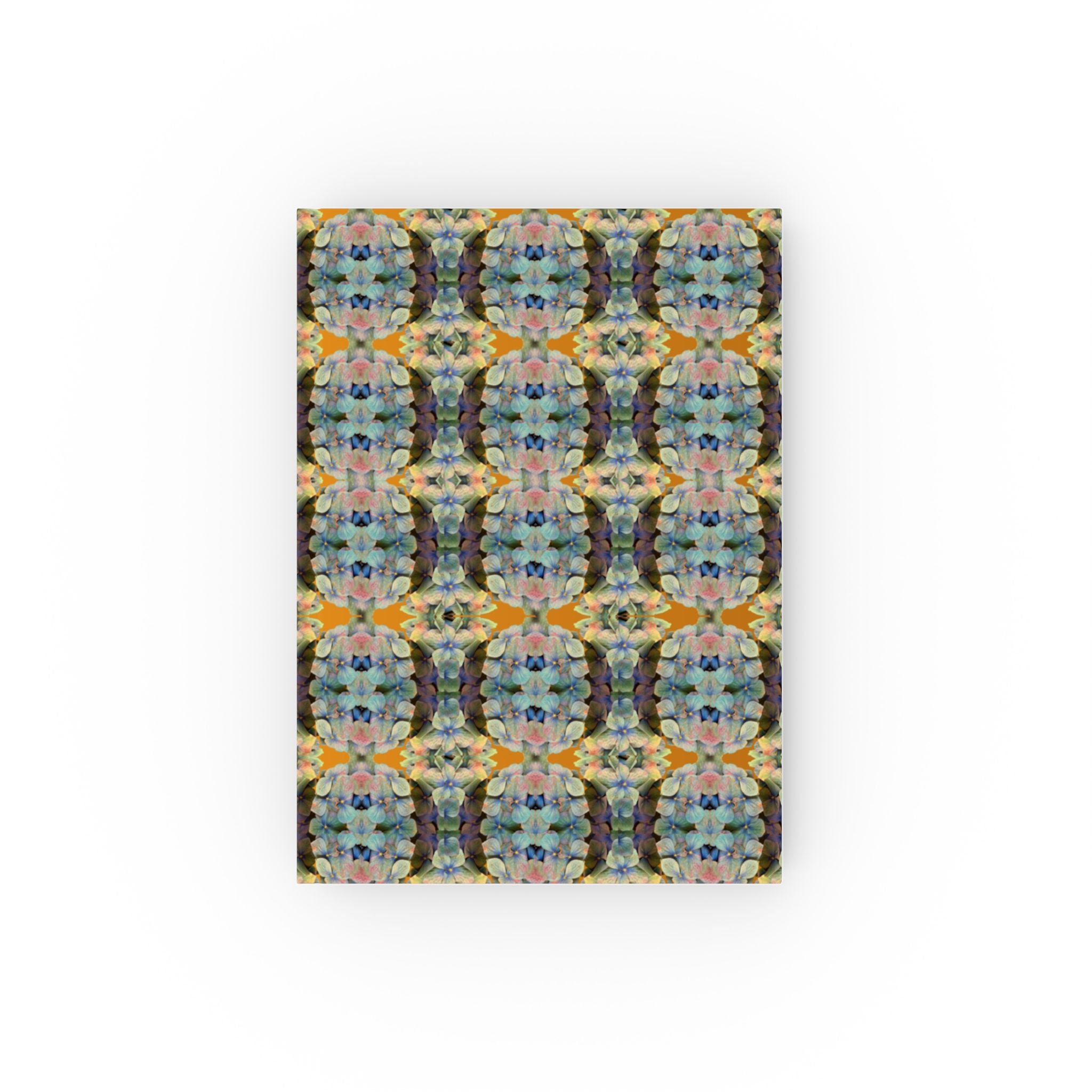 Tartan Hydrangeas Buide: Hard Backed Notebook
