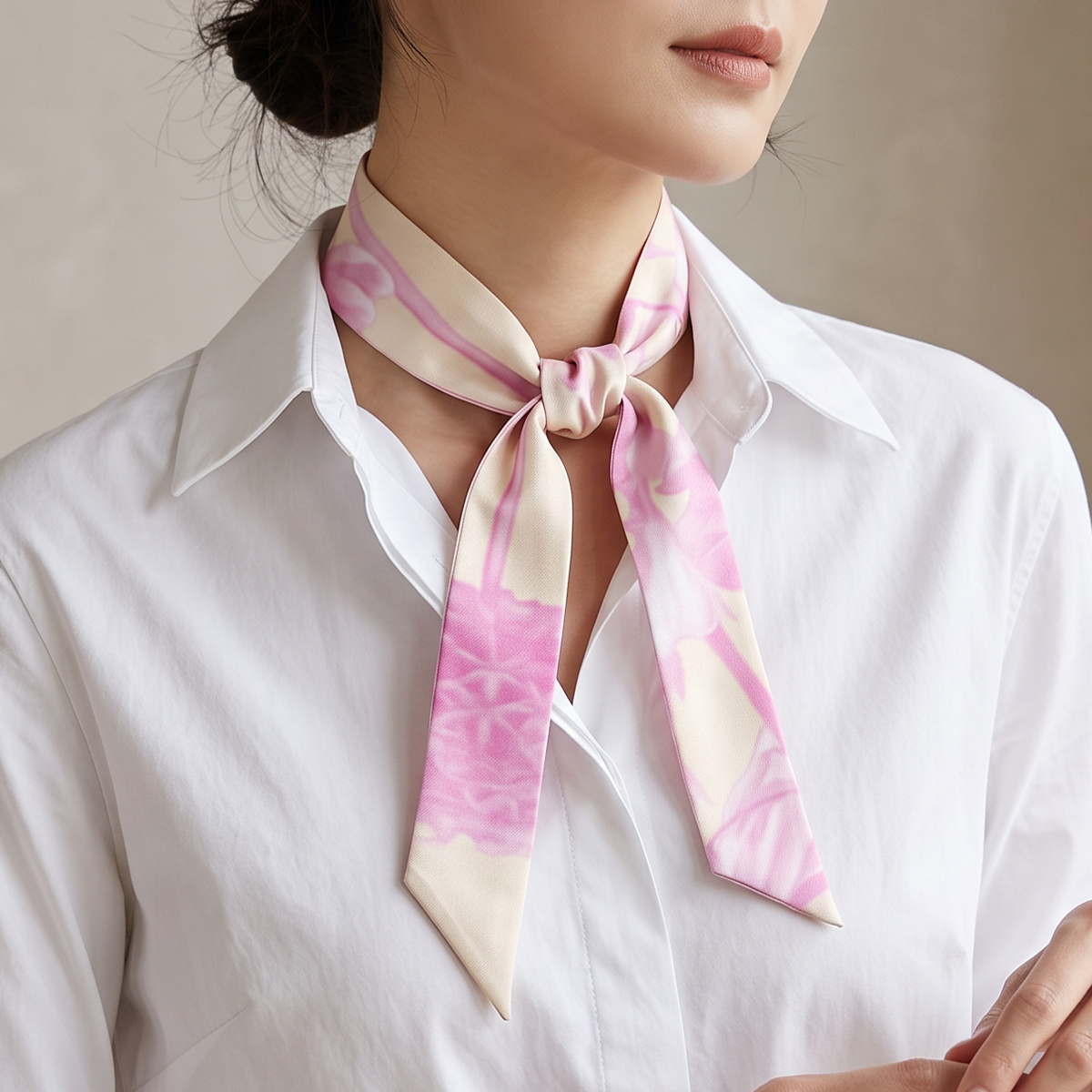 New Prairie Pink: The Twilly Scarf