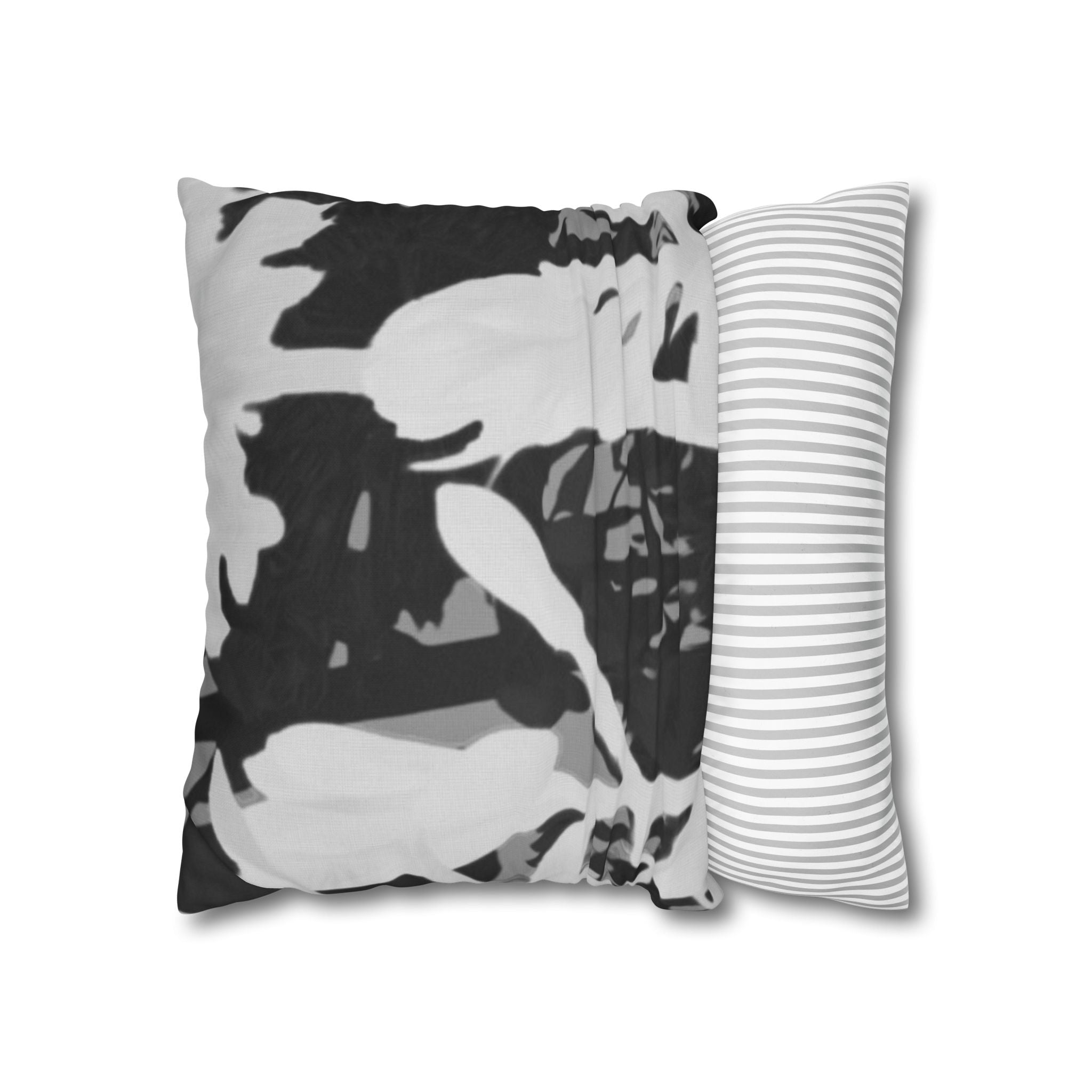 Modish Monochromes: Pillowcase