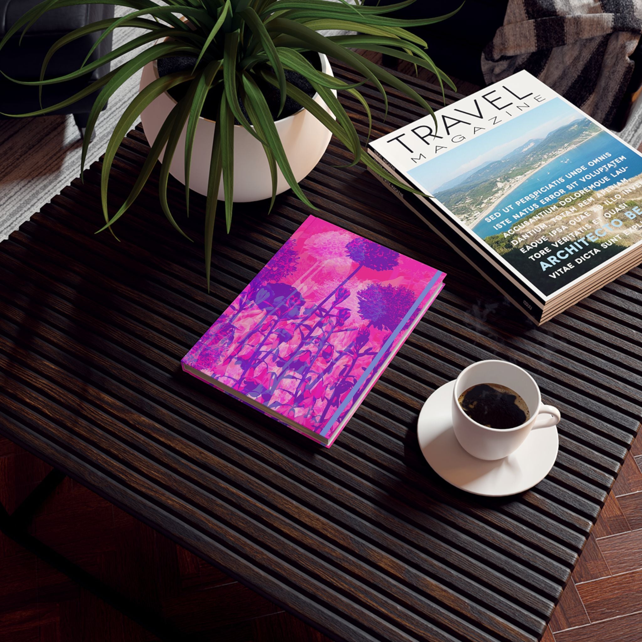 Fuchsia: Hard Backed Notebook