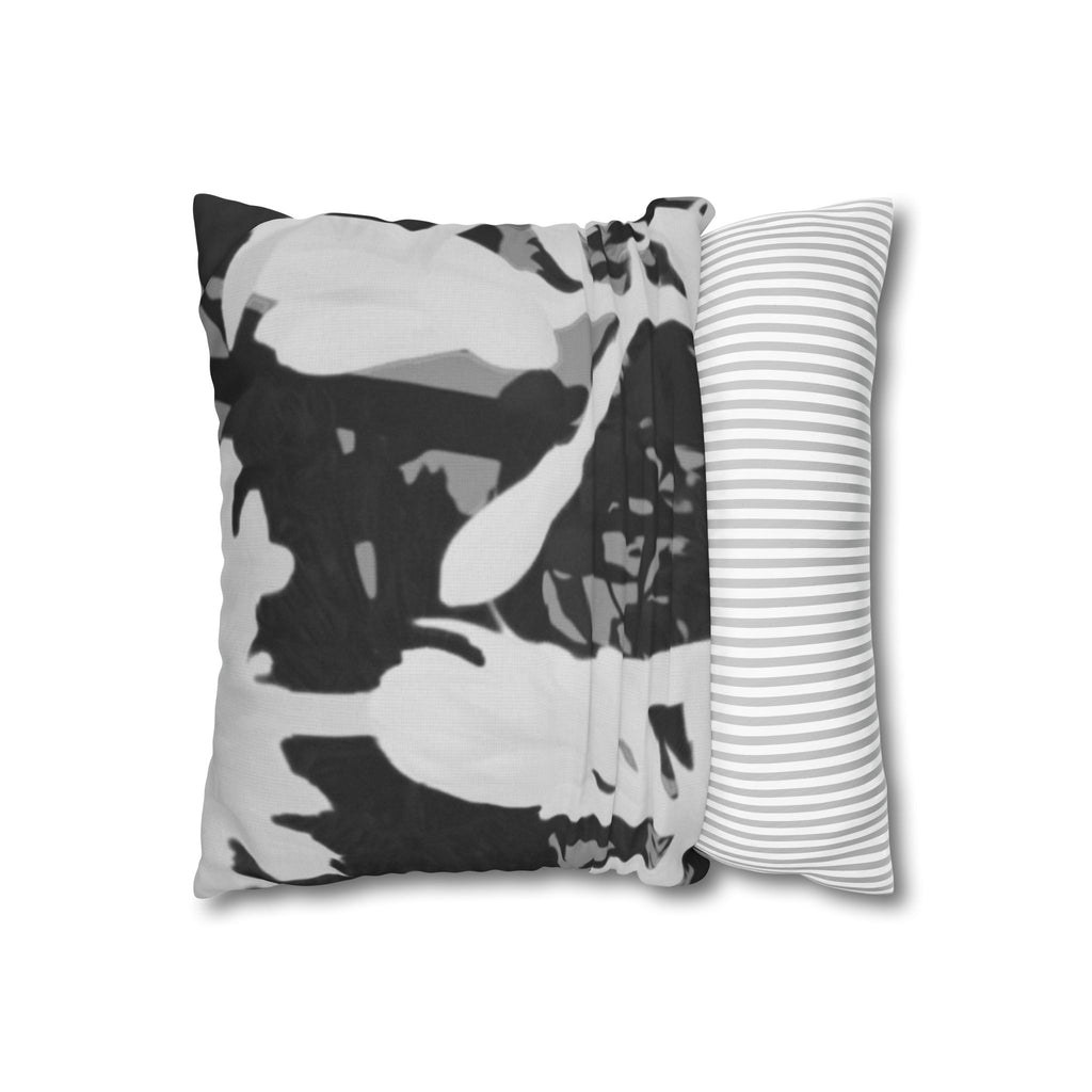 Modish Monochromes: Pillowcase