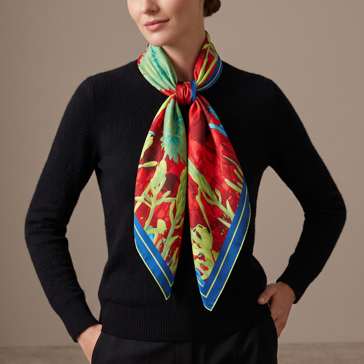 A’ ghrian Gorm: Square Scarf