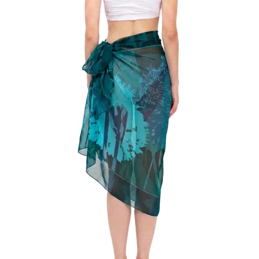 Teal: The Classic Width, Shorter Sarong