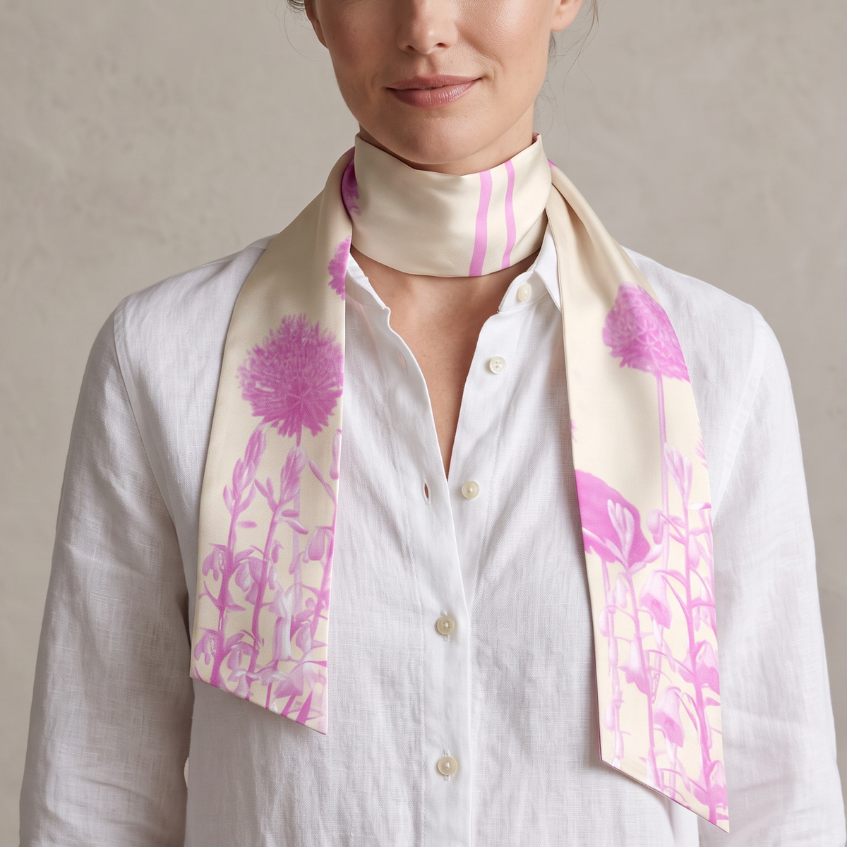 New Prairie Pink: The Versatile Scarf