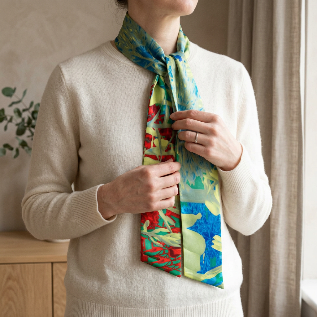 A’ ghrian Uaine: The Versatile Scarf