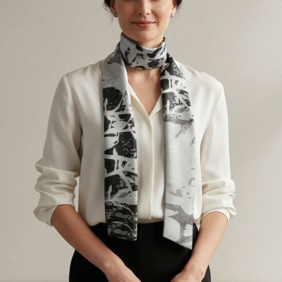 Amazing Grey: The Versatile Scarf